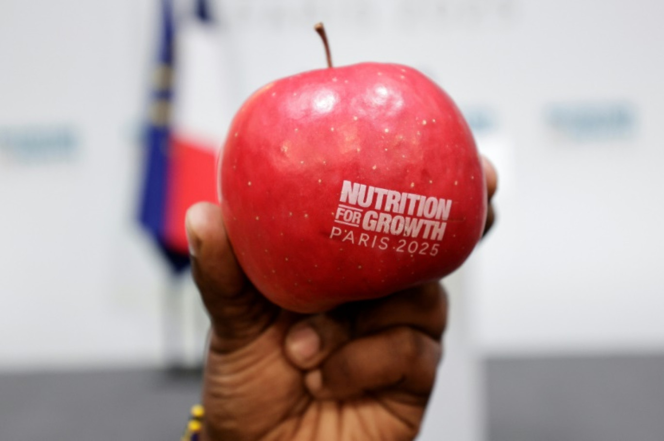 le Premier ministre français, François Bayrou lors du sommet "Nutrition for Growth" à Paris, le 27 mars 2025 © STEPHANE DE SAKUTIN