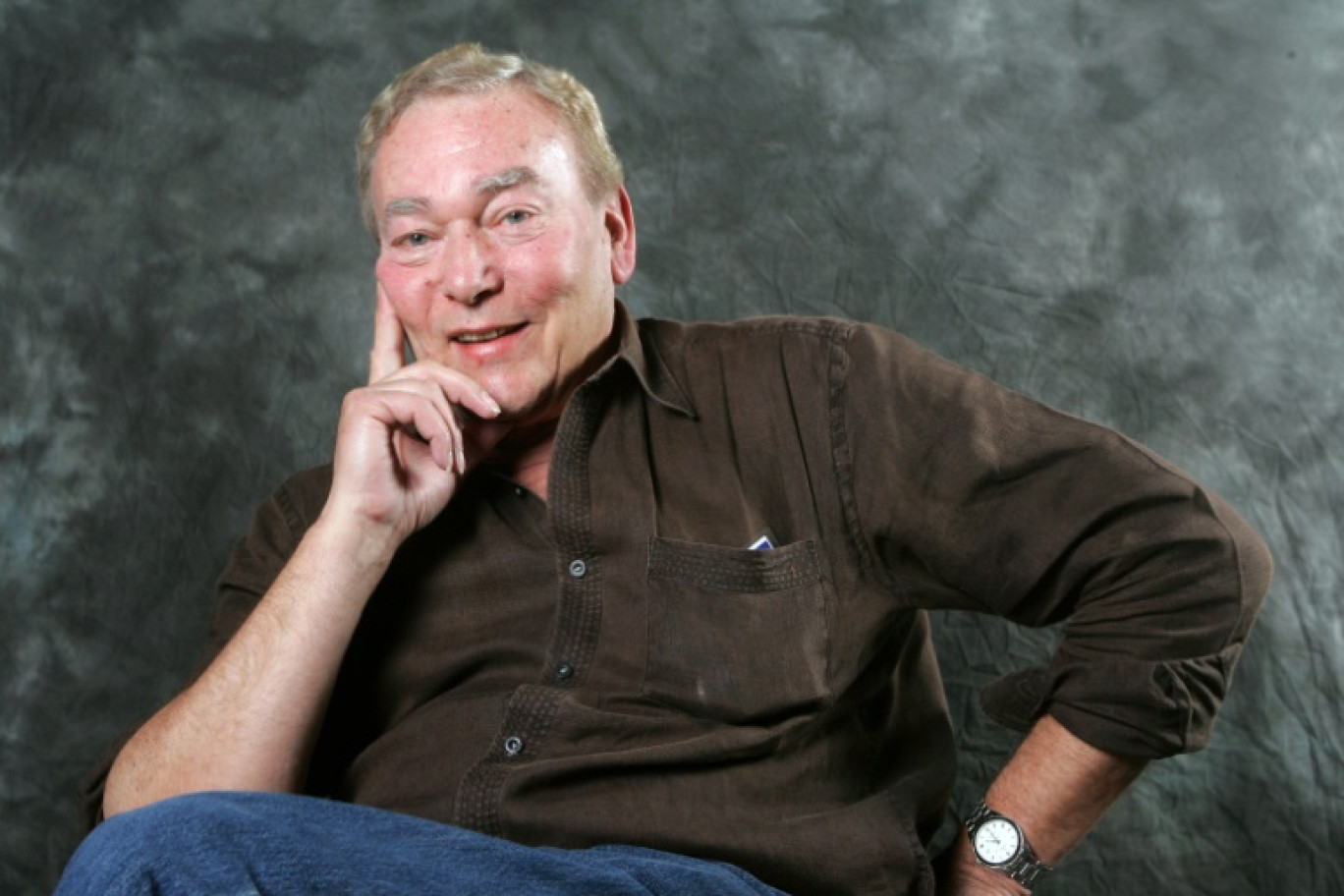 Le cinéaste Yves Boisset, le 2 avril 2005 à Tours © FRANCOIS GUILLOT