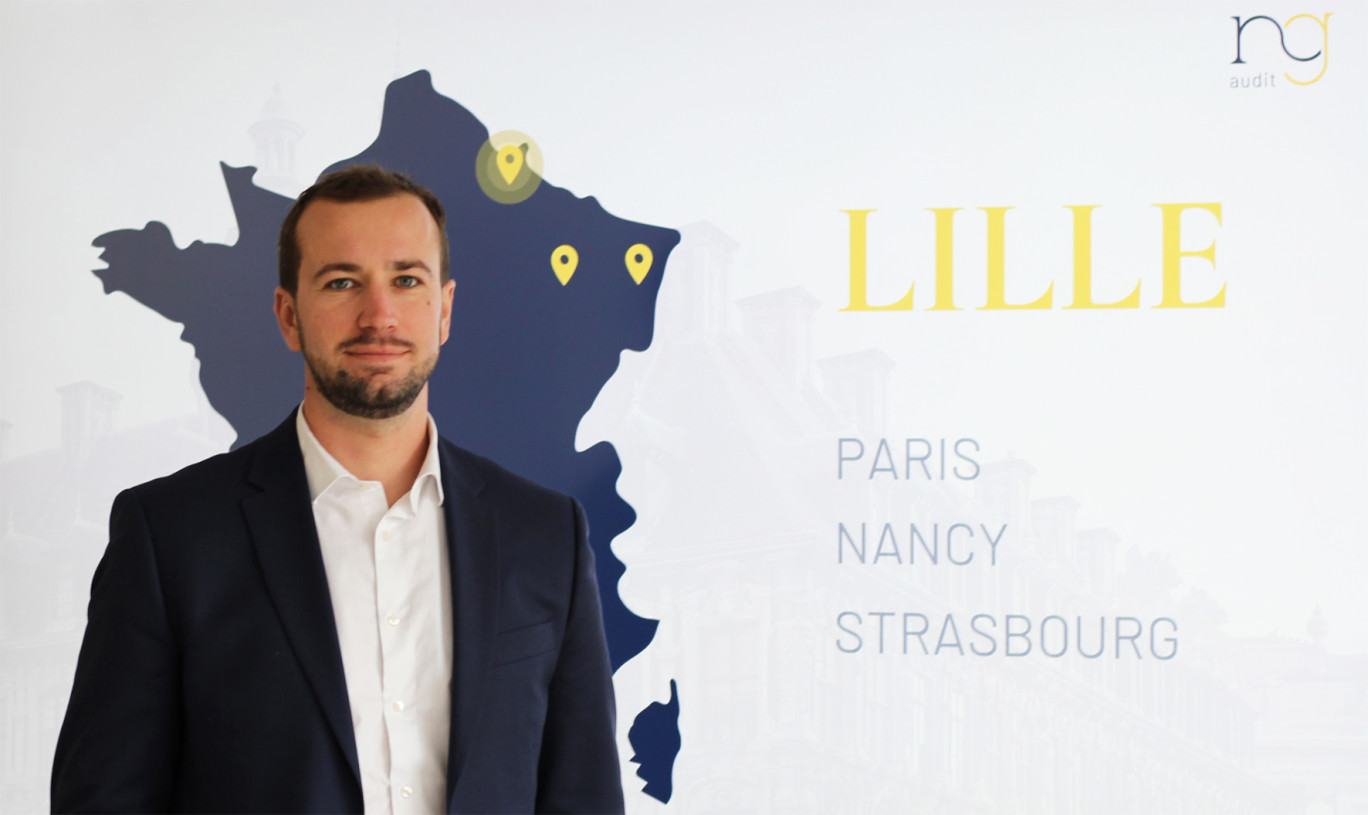 ©NG Audit. Le cabinet nancéien NG Audit vient d’ouvrir un bureau à Lille dirigé par Maxime Cordier, directeur M&A.