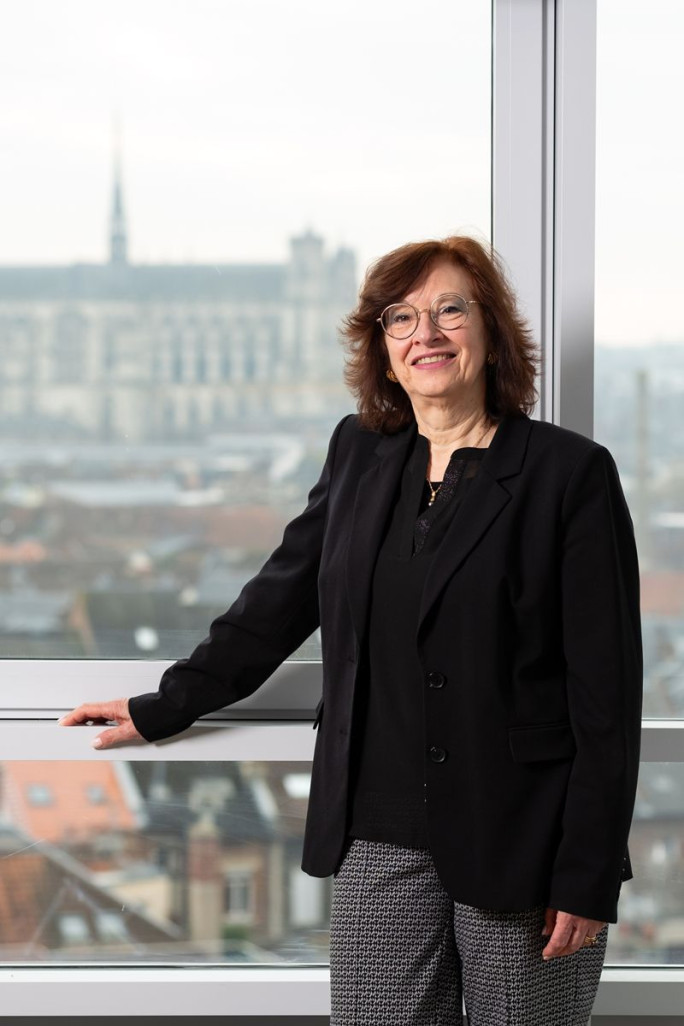 Véronique Clech, présidente d'AMSOM Habitat. © Cyrille Struy