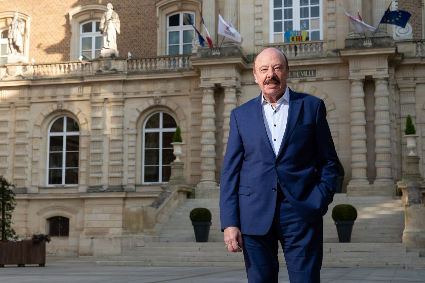 Alain Gest, président d'Amiens Métropole. © Cyrille Struy
