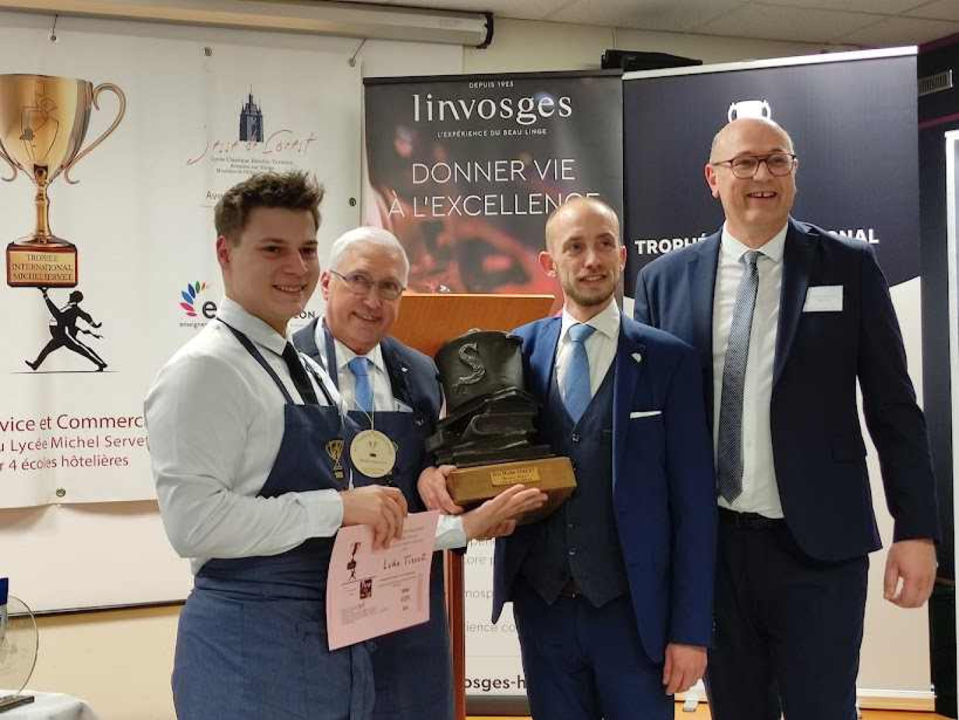 Le Belge Luka Tissot, 18 ans, a remporté le concours qui a eu lieu à Saint-Quentin.