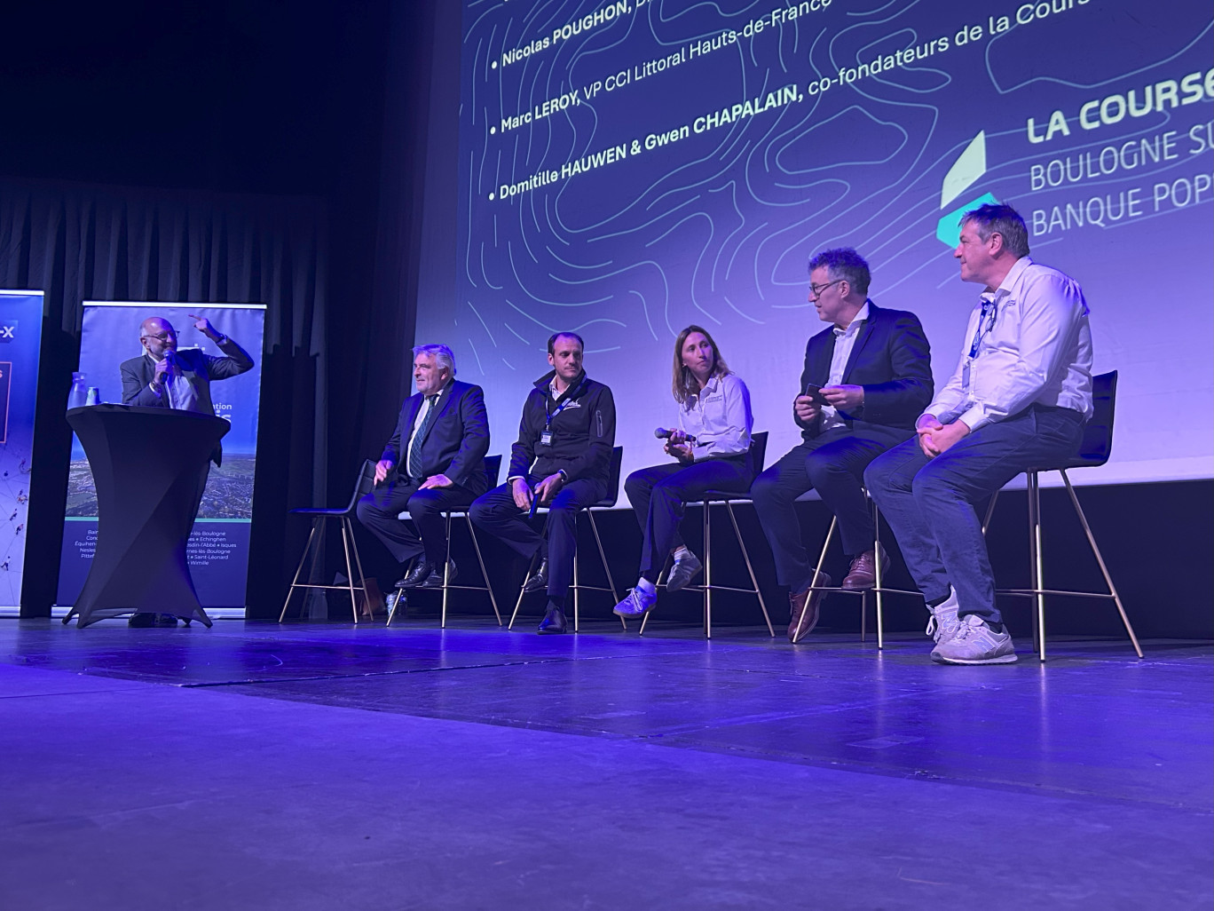 Présentation de la Course des Caps à Boulogne-sur-Mer, dévoilant les enjeux et les innovations de cette compétition internationale qui marquera l'été de la ville. © Aletheia Press / L.Péron
