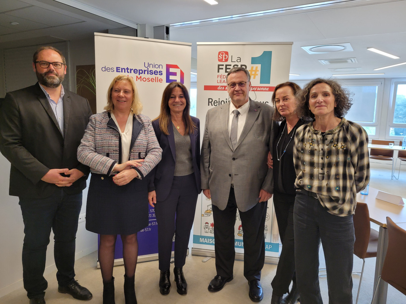 La structuration et l'efficience des services à la personnes sur les territoires : la fil rouge des échanges des acteurs du secteur et des entreprises. © UE57.
