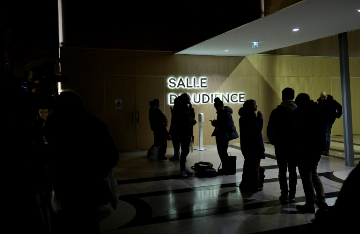 La cour d'assises spéciale de Paris le jour du verdict sur l'assasinat de Samuel Paty, le 20 décembre 2024 © STEPHANE DE SAKUTIN