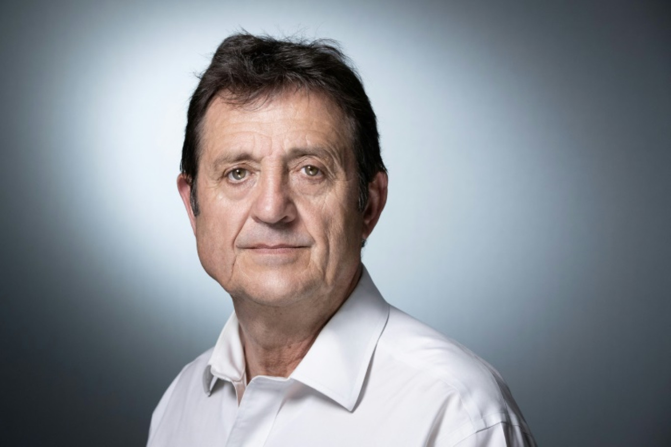 Le maire de La Courneuve Gilles Poux à La Courneuve le 18 juin 2019 © JOEL SAGET