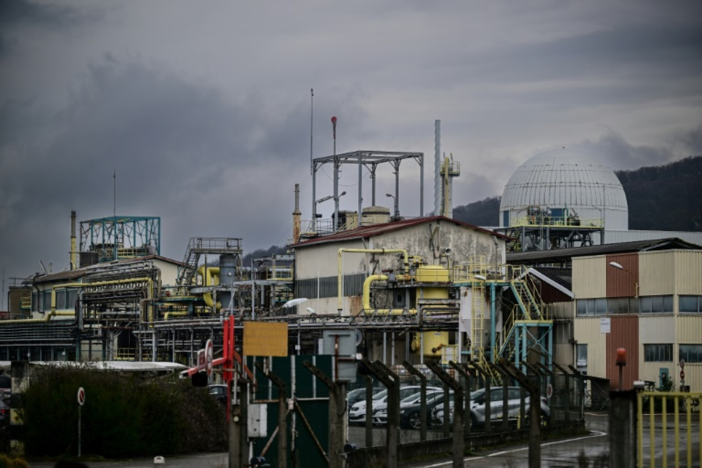 L'usine de Vencorex à Pont-de-Claix (Isère), le 12 mars 2025 © OLIVIER CHASSIGNOLE