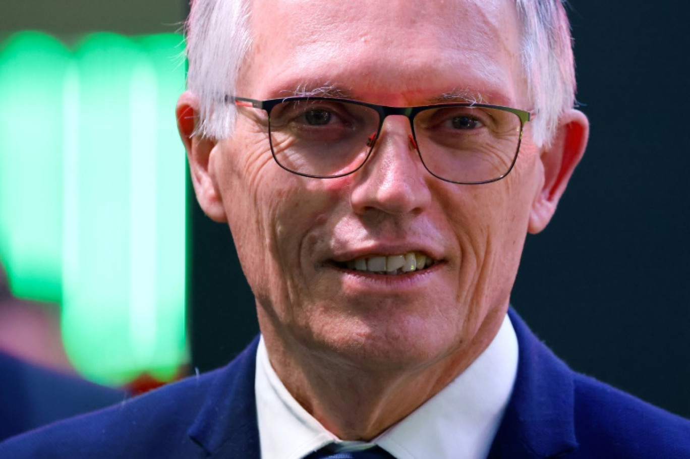 Carlos Tavares, au salon de l'auto à Paris, le 14 octobre 2024 © Ludovic MARIN