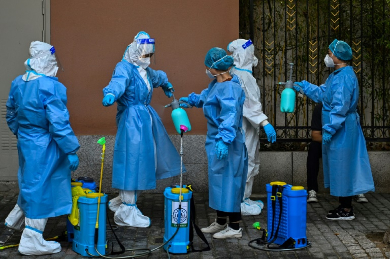 Vaccination contre le Covid-19 dans l'île italienne de Lampedusa, le 15 mai 2021 © Alberto PIZZOLI