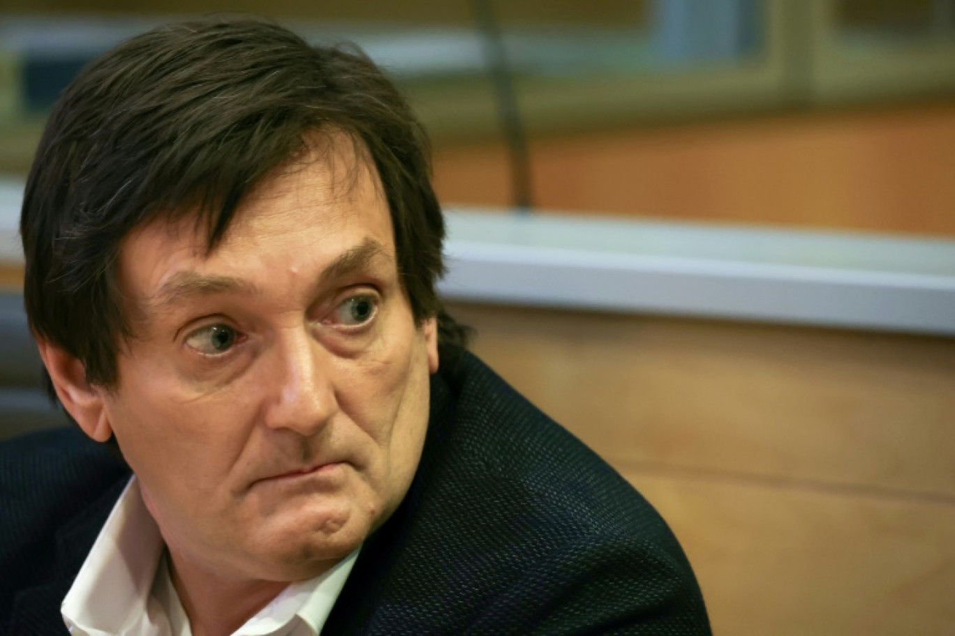 L'humoriste Pierre Palmade lors de son procès à Melun le 20 novembre 2024 © Alain JOCARD