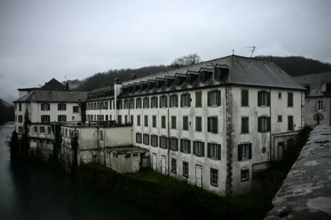 Vue de l'établissement catholique Notre-Dame-de-Bétharram, dans les Pyrénées-Atlantique, le 12 février 2025 © Philippe LOPEZ