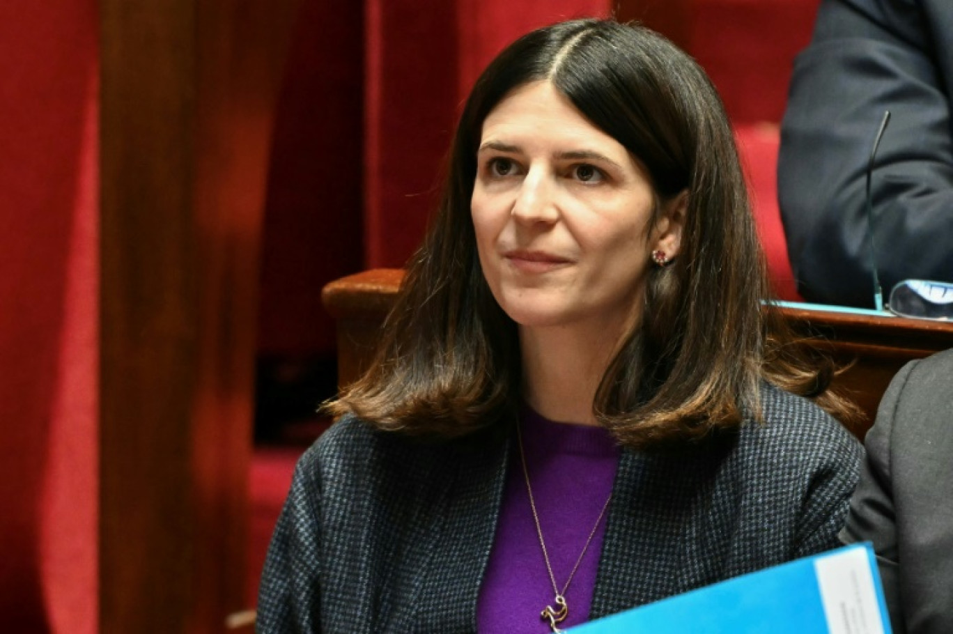 La ministre en charge du Numérique, Clara Chappaz, Clara Chappaz, à l'Assemblée nationale, le 12 février 2025 à Paris © Bertrand GUAY