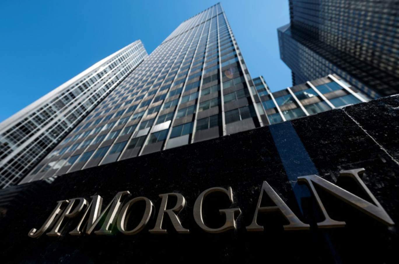 La banque américaine JPMorgan Chase a annoncé le 12 juin 2023 un accord de principe avec des victimes de Jeffrey Epstein © Johannes EISELE