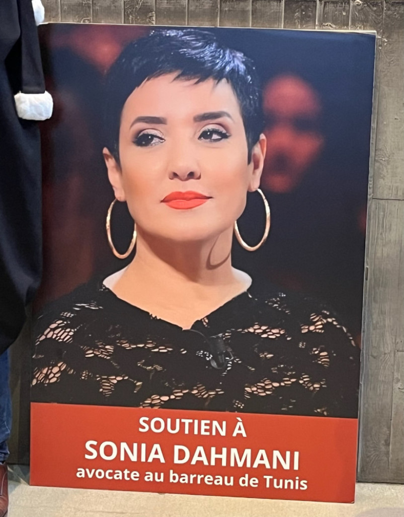 Sonia Dahmani est emprisonnée depuis le 11 mai 2024 en Tunisie.