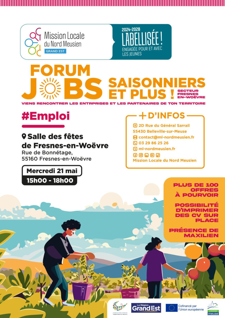 © Mission Locale du Nord Meusien.