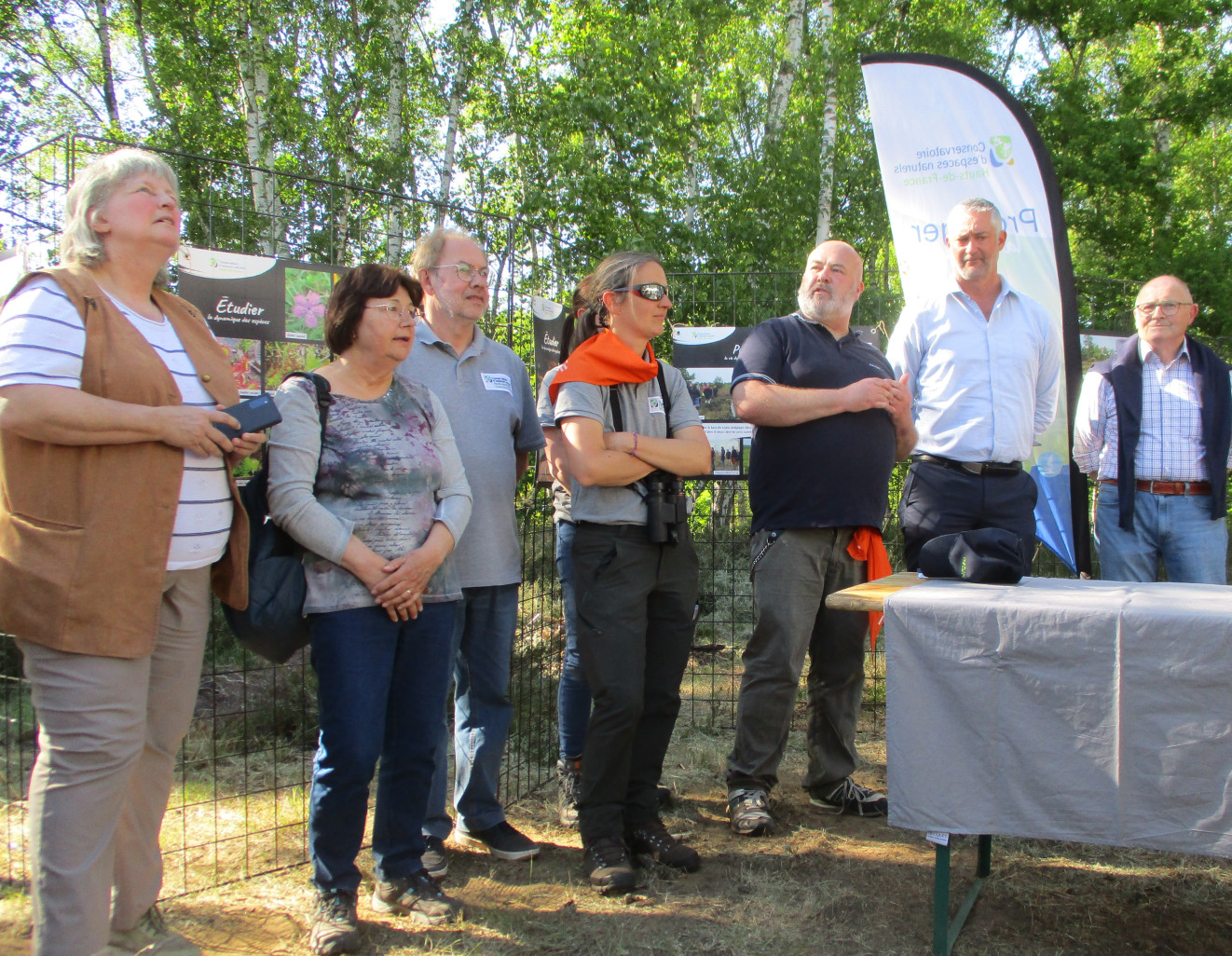 Lancement officiel de la deuxième édition de Hauts-de-France Nature au cœur même des Landes de Versigny, classées Réserve naturelle nationale.