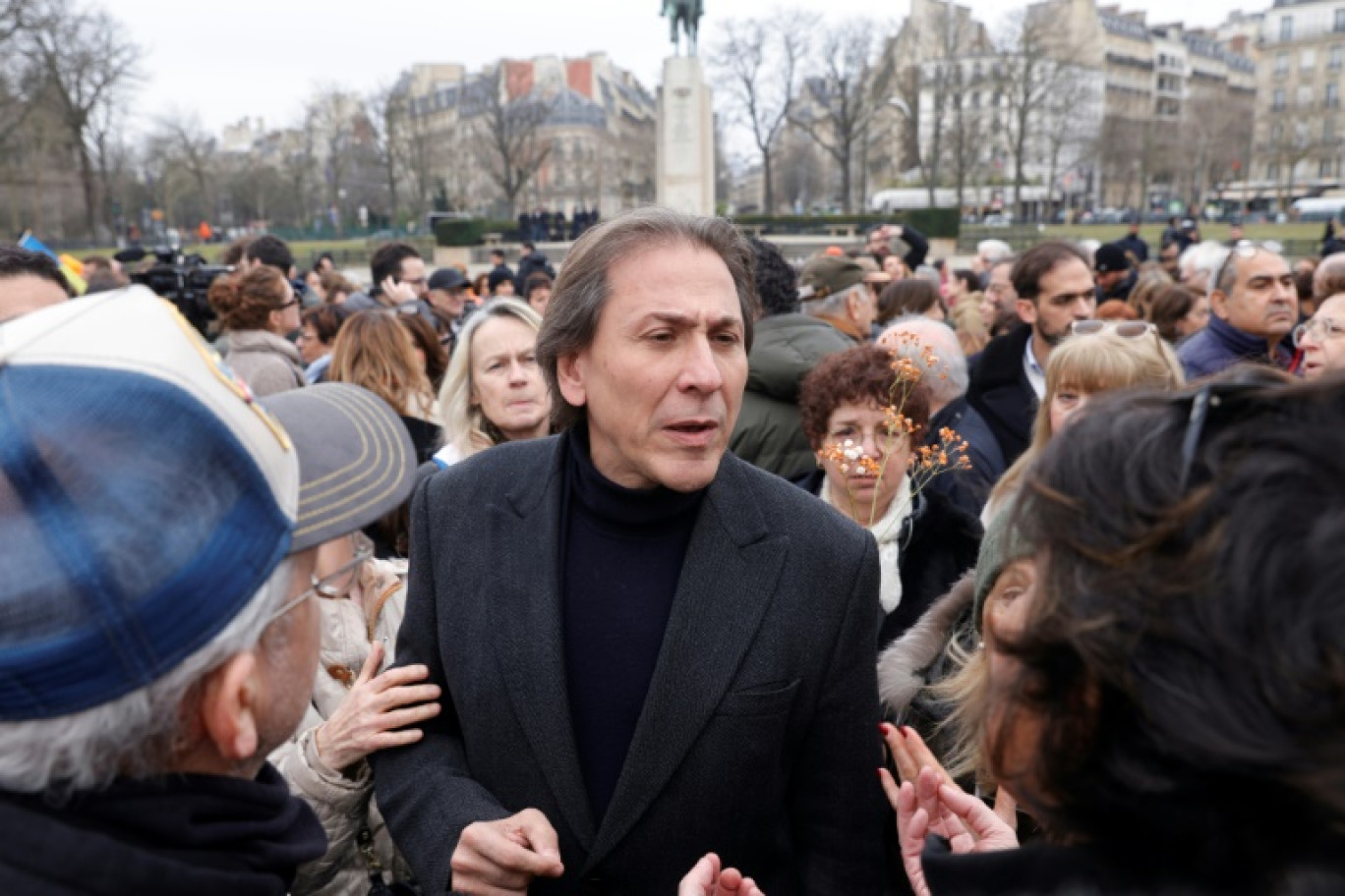 Jérôme Guedj le 21 février 2025 à Paris © GEOFFROY VAN DER HASSELT