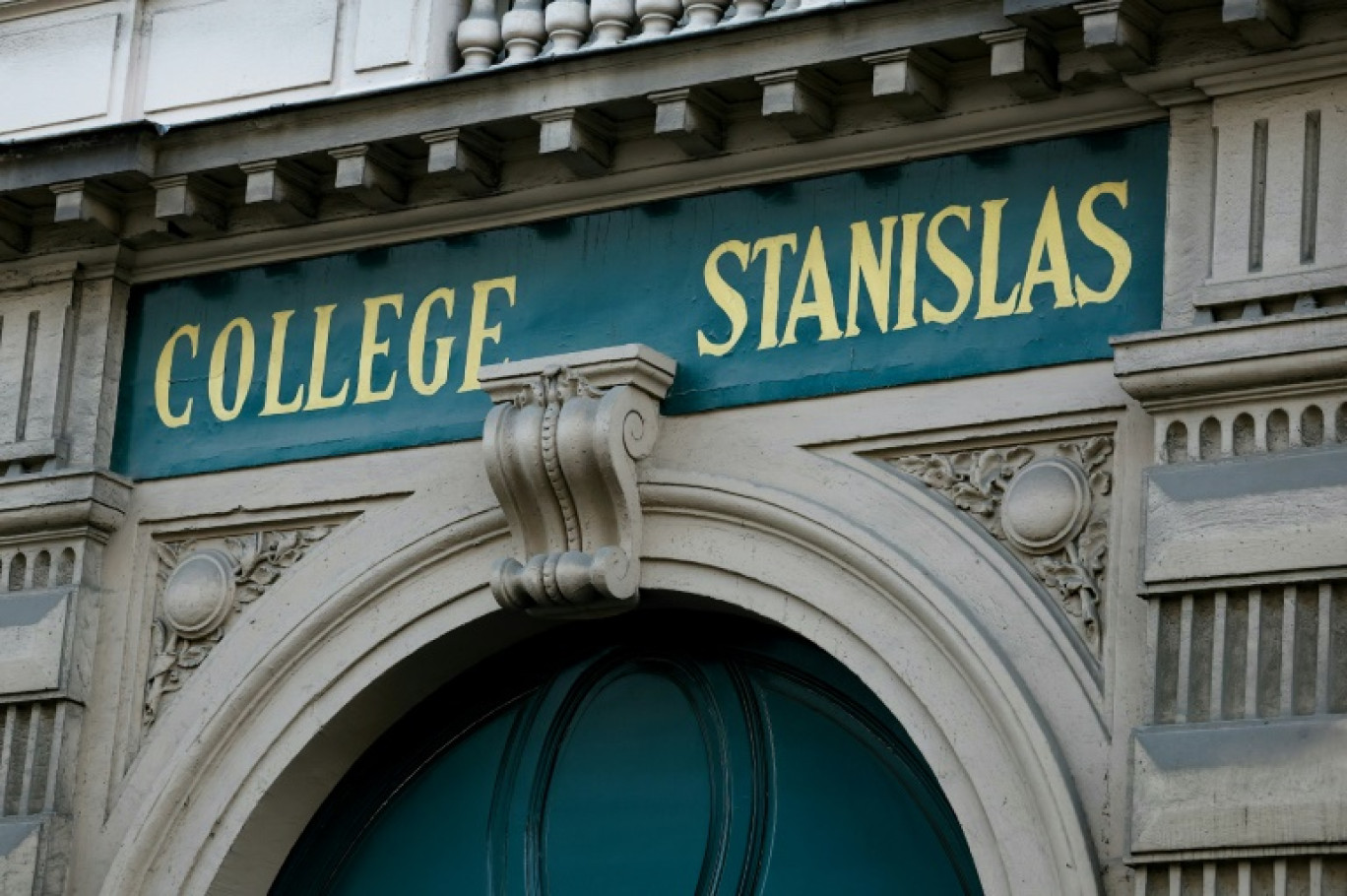 Le collège privé Stanislas, le 18 janvier 2024 à Paris © Thomas SAMSON