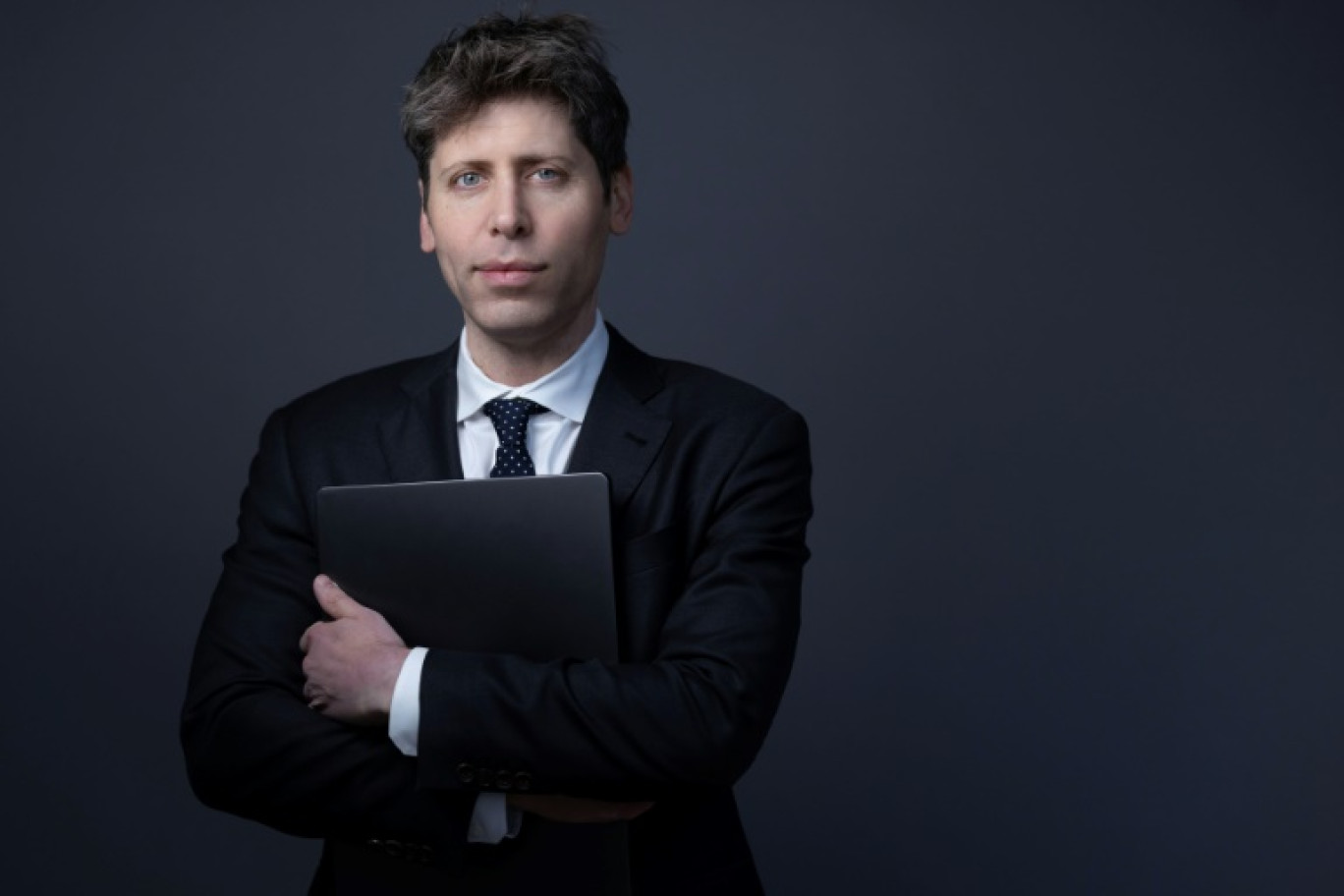 Le directeur général d'OpenAI Sam Altman, le 11 février 2025 à Paris © JOEL SAGET