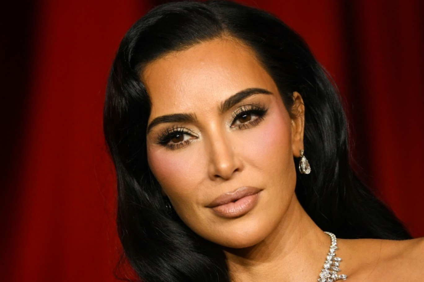 L'influenceuse américaine Kim Kardashian à Los Angeles, en Californie, le 19 octobre 2024 © VALERIE MACON