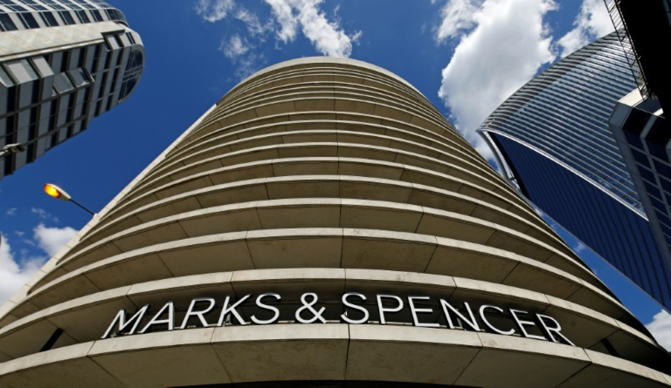 La chaîne de distribution britannique Marks & Spencer a révélé mardi que certaines données personnelles de ses clients avaient été dérobées dans le cadre d'une cyberattaque dont elle a été victime © Tolga AKMEN