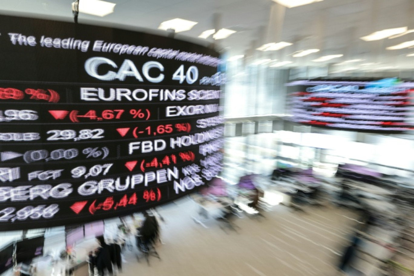 Les actionnaires de l'opérateur boursier paneuropéen Euronext, qui gère en particulier la Bourse de Paris, ont rejeté la rémunération des dirigeants du groupe pour 2024. © Thomas SAMSON