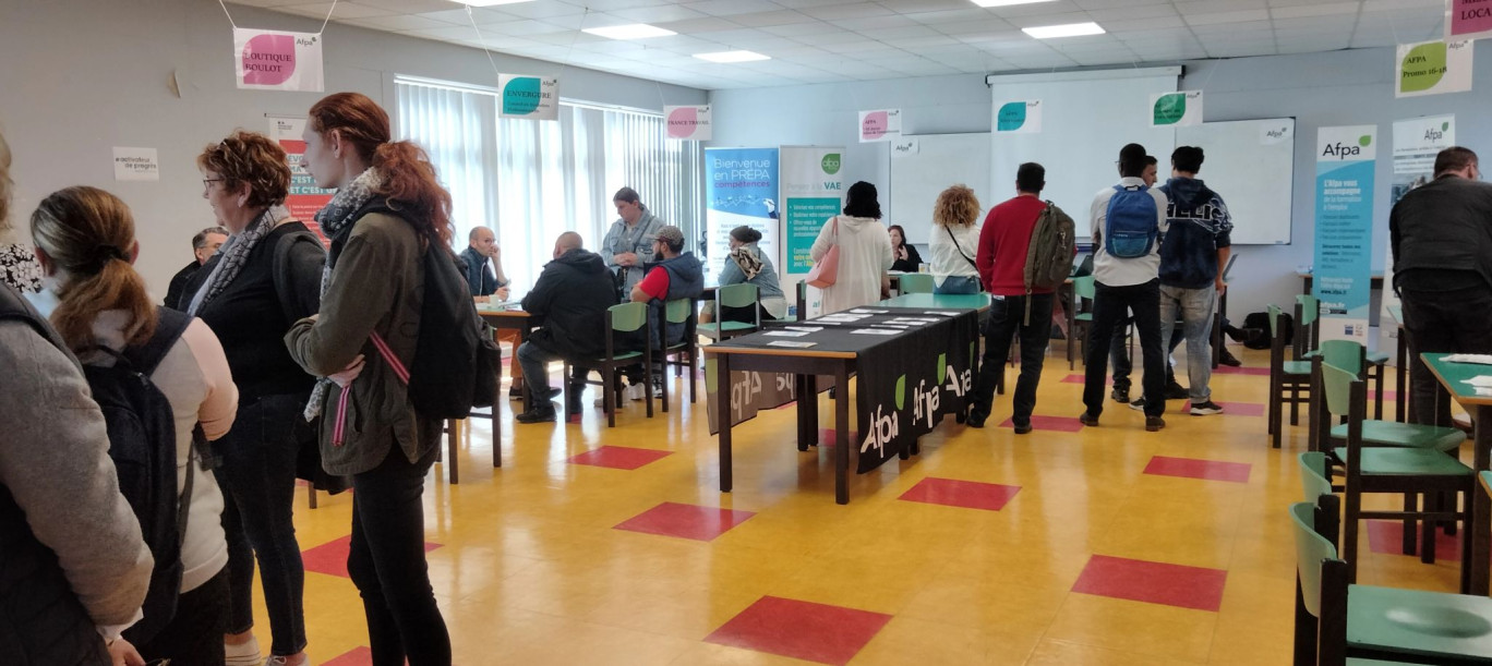 Les portes ouvertes de l'Afpa sont des rendez-vous réguliers de l'insertion professionnelle sur les territoires. © Afpa.