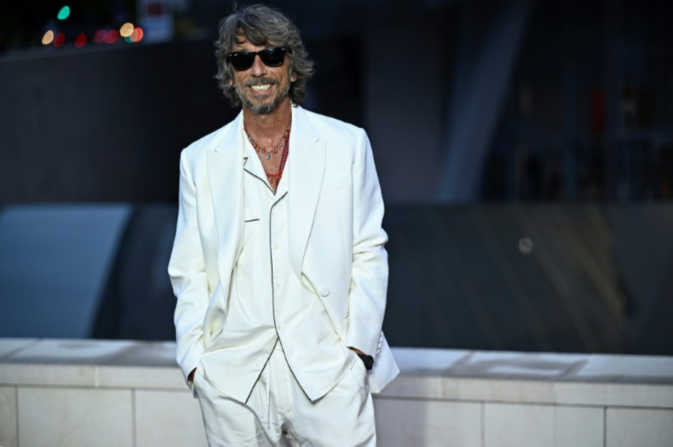 Le créateur italien Pierpaolo Piccioli à Paris le 25 juillet 2024 © JULIEN DE ROSA