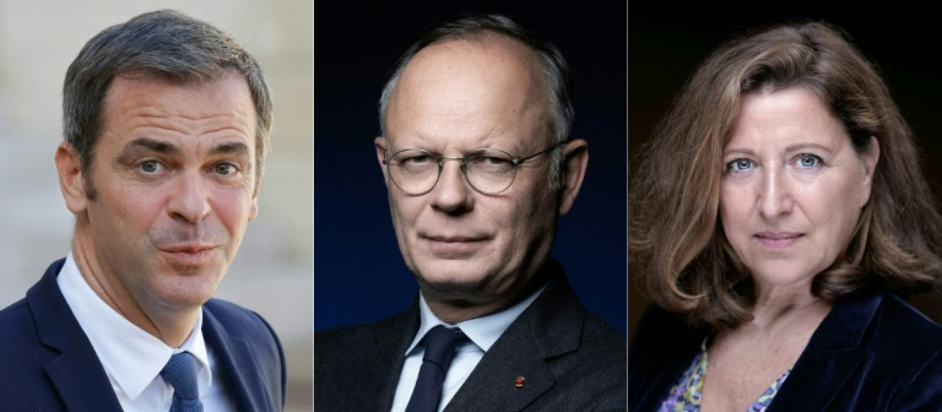 La menace d'un procès s'éloigne considérablement pour trois ex-membres du gouvernement, Edouard Philippe, Olivier Véran et Agnès Buzyn, visés par une enquête sur leur gestion du Covid-19 © LUDOVIC MARIN