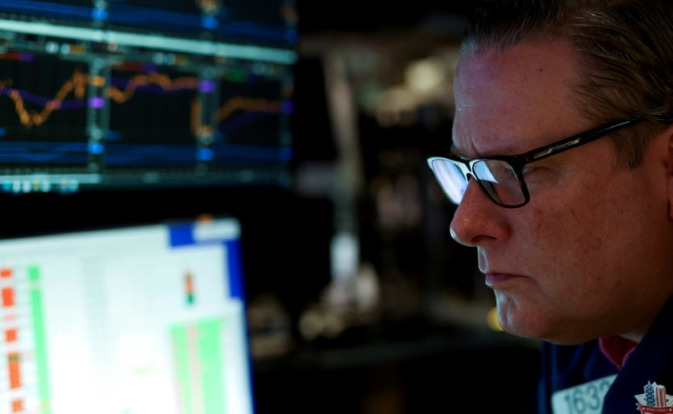 Un opérateur à la Bourse de New York, le 19 mai 2025. © TIMOTHY A. CLARY