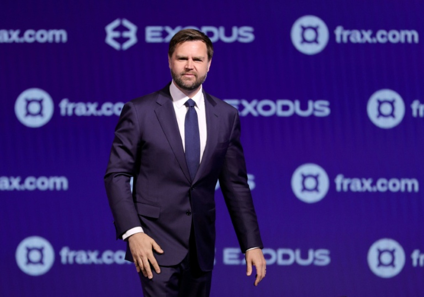 Le vice-président américain, JD Vance, lors de la conférence Bitcoin 2025 à Las Vegas, le 28 mai 2025 dans le Nevada © Ian Maule