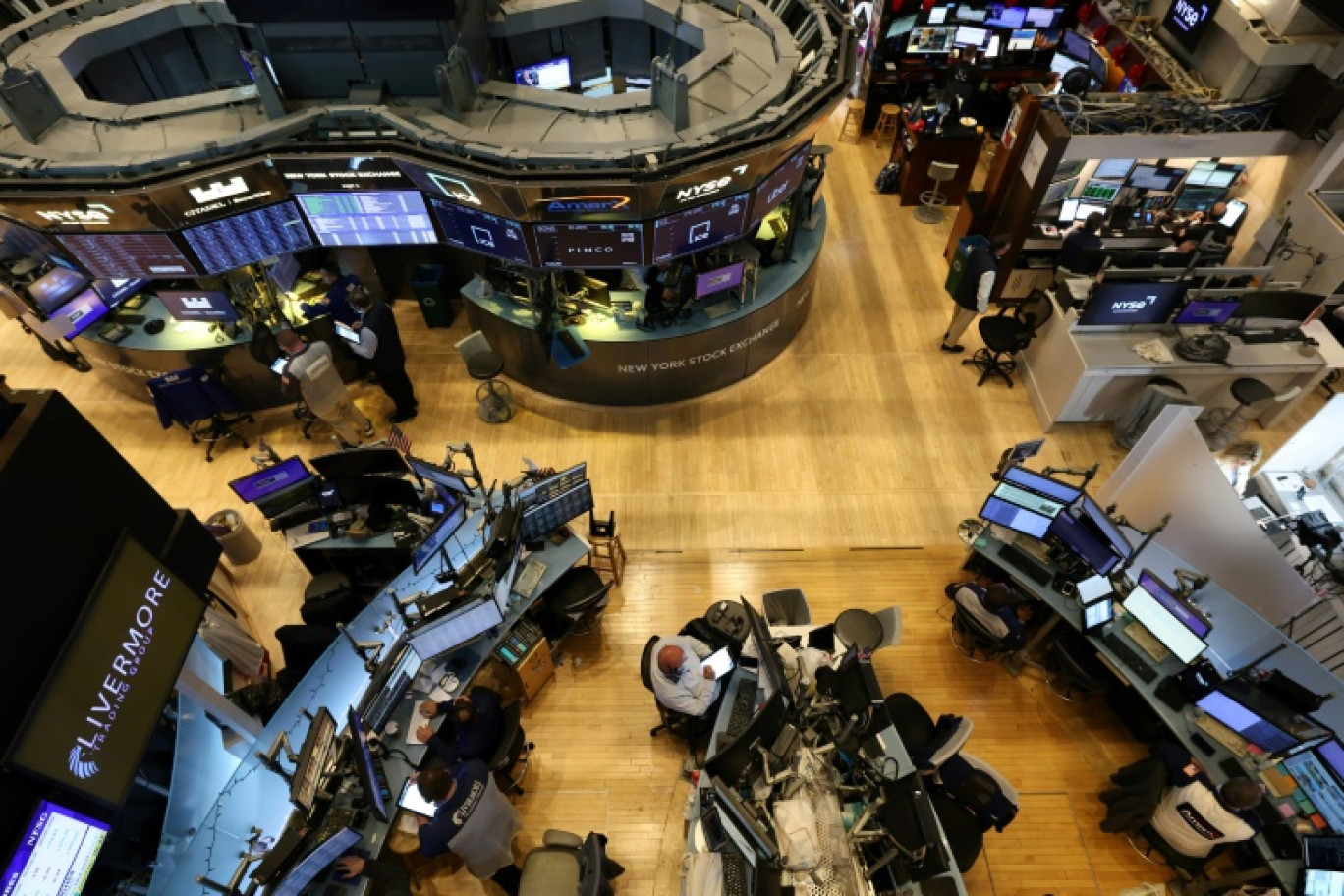 La Bourse de New York, le 27 mai 2025. © TIMOTHY A. CLARY