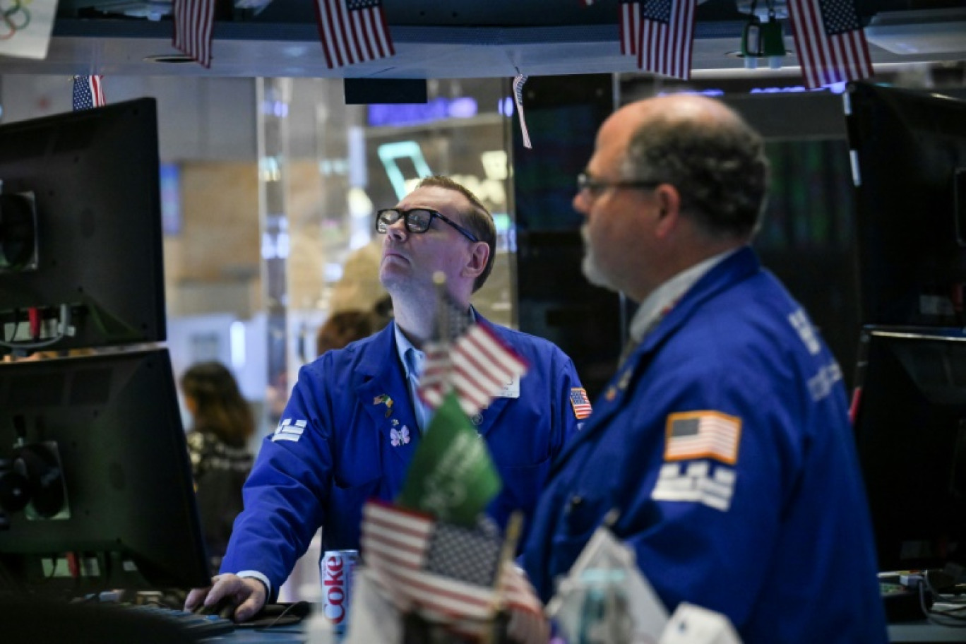 Des opérateurs à la Bourse de New York, le 30 mai 2025 © ANGELA WEISS