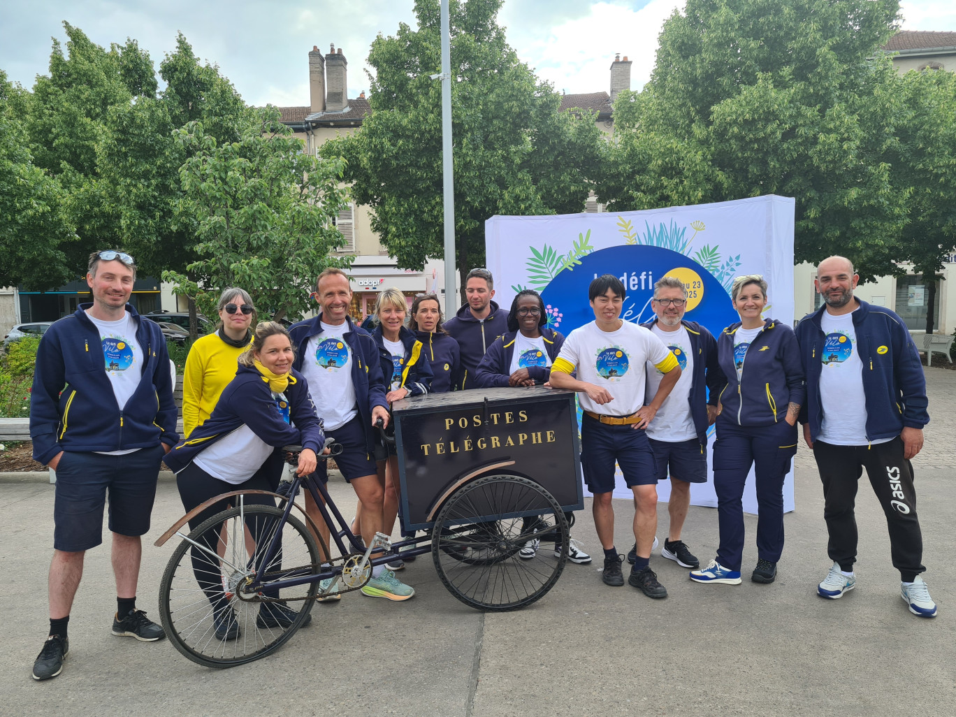 © La Poste. Le Défi Vélo, organisé par le groupe la Poste et la Fédération des usagers de la bicyclette, a fait étape la semaine dernière en Lorraine histoire d’acculturer aux mobilités douce et au partage de la route.