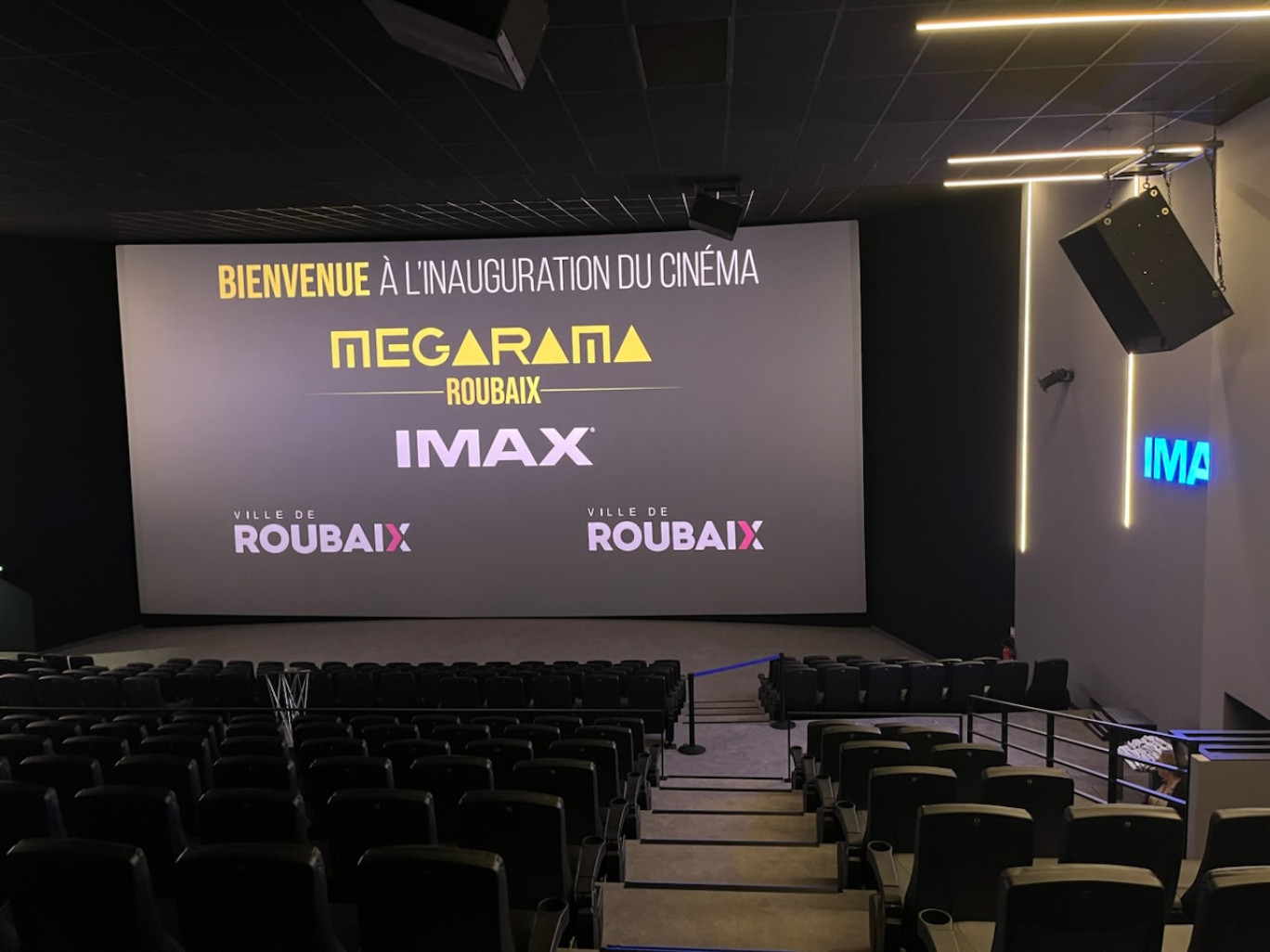 La salle IMAX du cinéma de Roubaix a été inaugurée le 20 mai 2025.