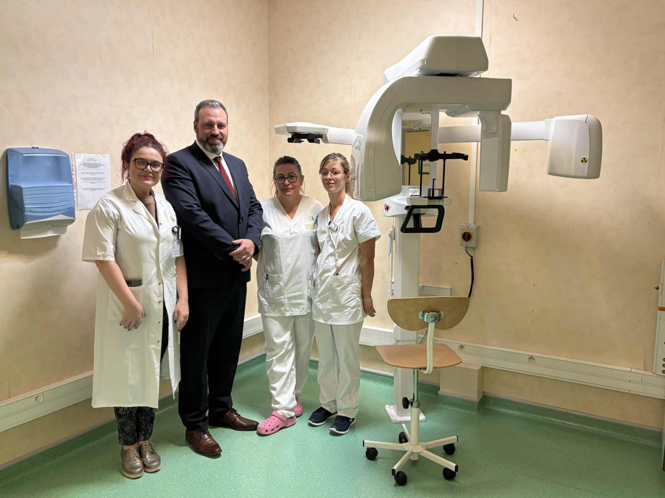 Un nouvel appareil d'imagerie dentaire a été installé. (c) Centre hospitalier de Château-Thierry