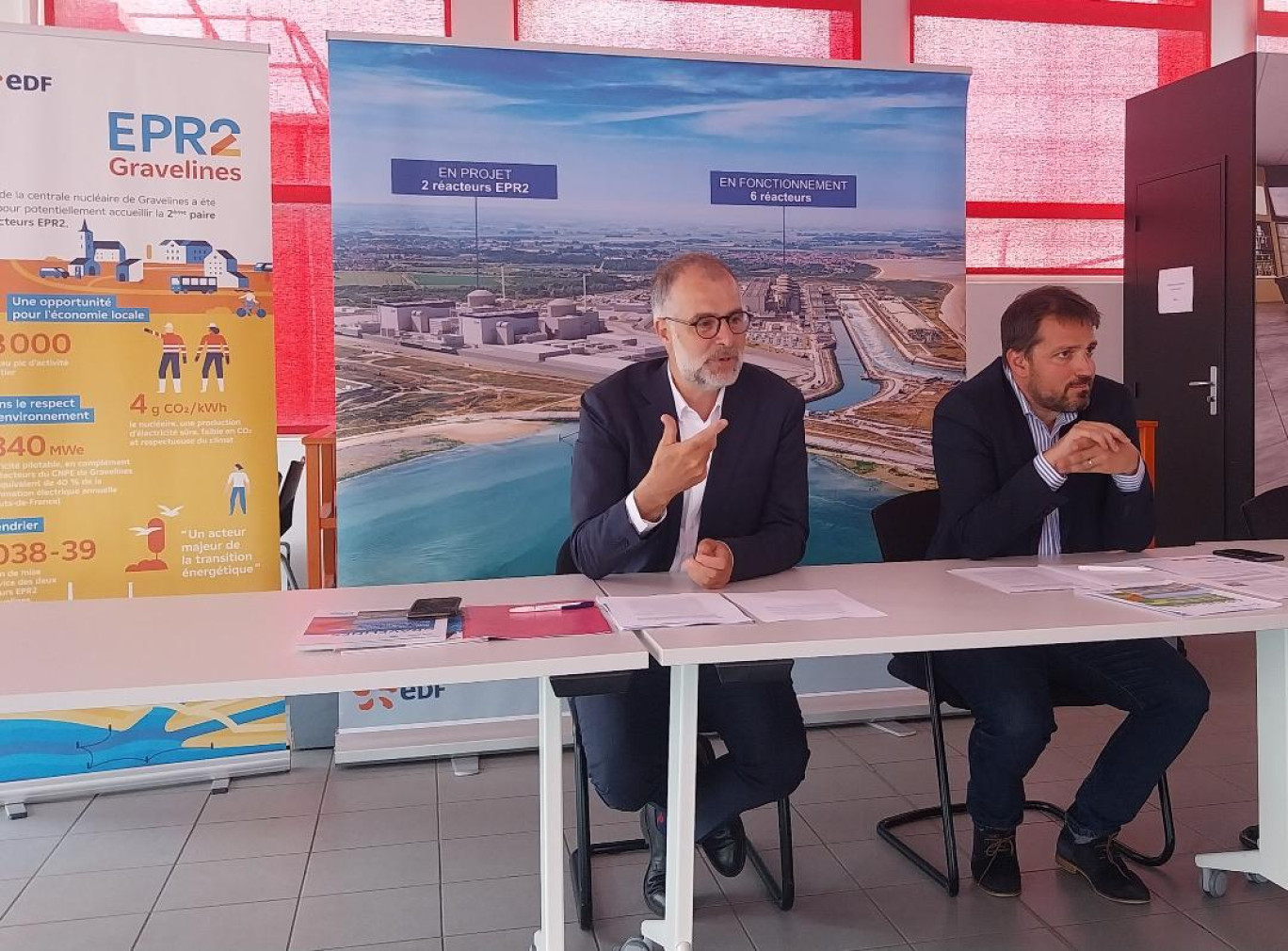 Antoine Ménager et François Maillart, ont respectivement représenté EDF et RTE lors du débat public qui a eu lieu fin 2024