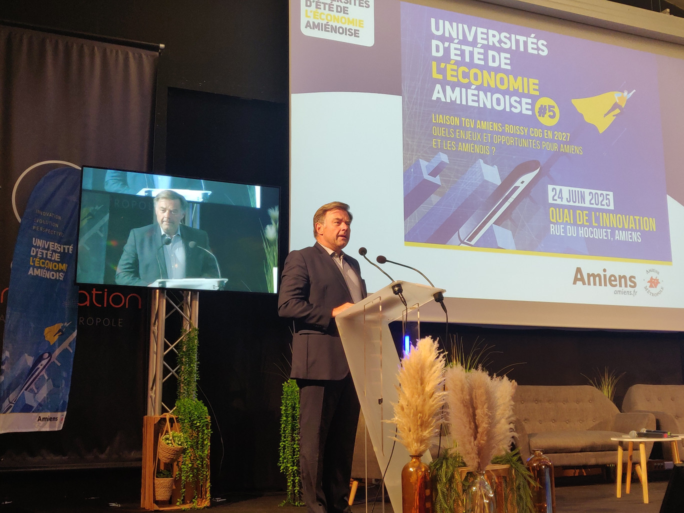 Hubert de Jenlis, maire d’Amiens. © Aletheia Press / DLP