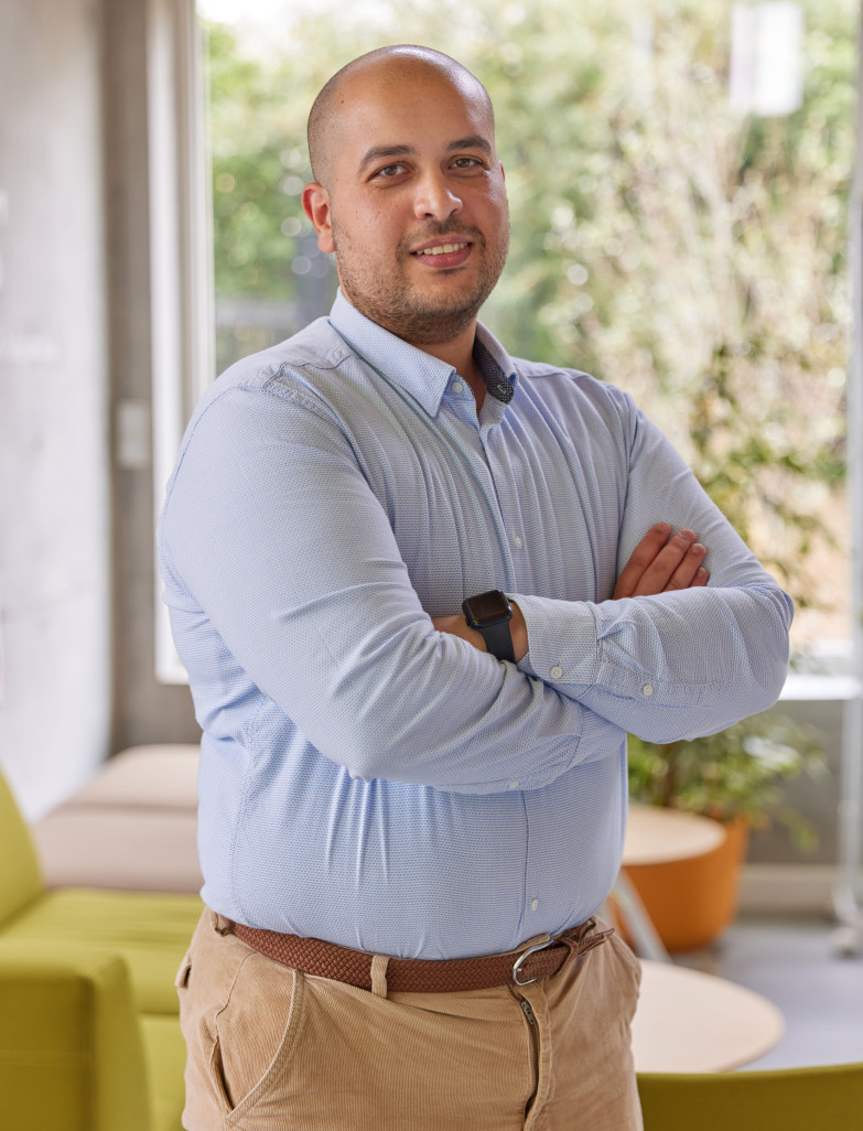 Ziad Zaïri, co-fondateur et co-dirigeant de PrediTwins. © Lena Heleta