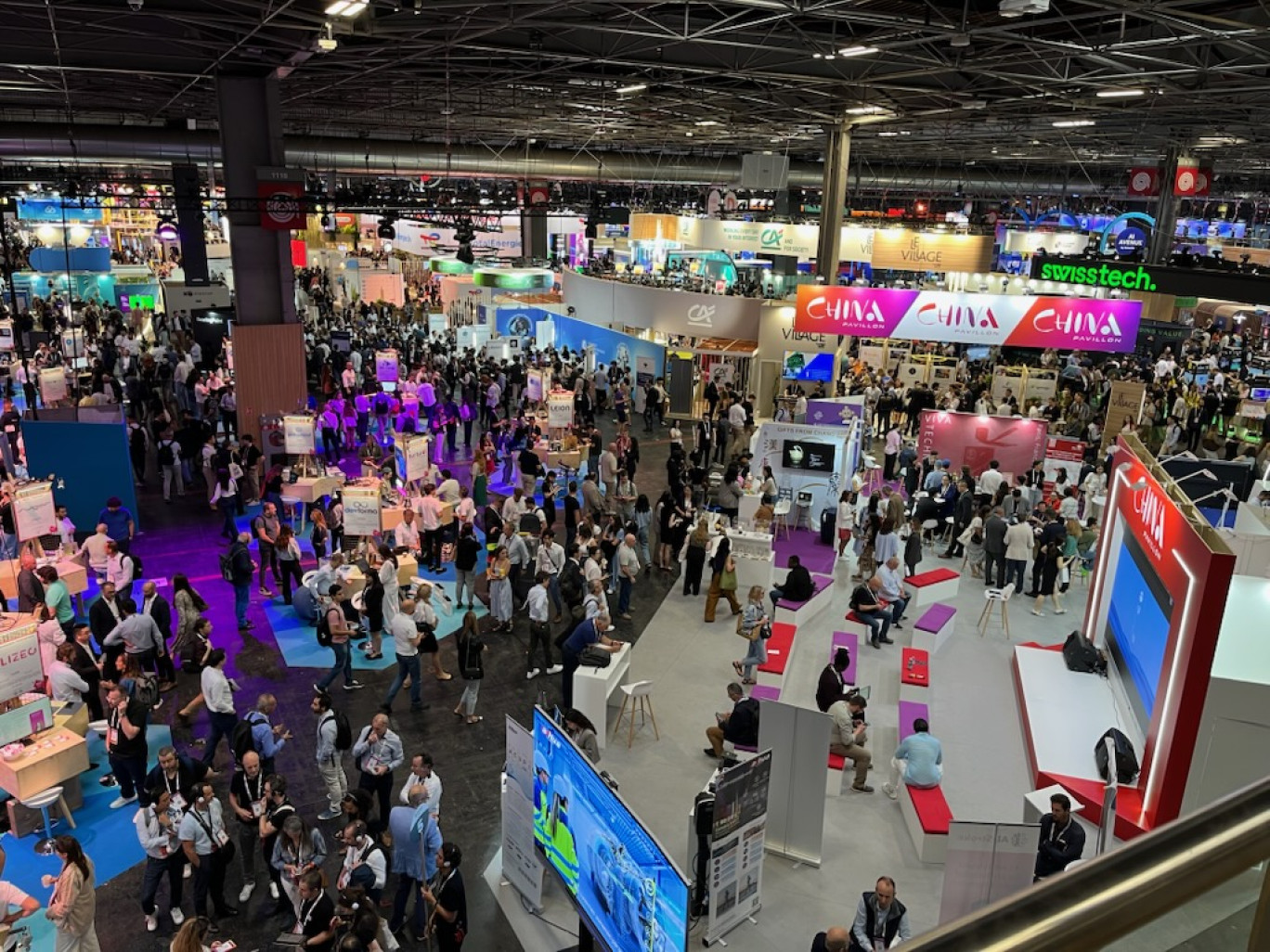 Selon VivaTech, 180 000 personnes étaient présentes lors de ces 4 jours de salon.