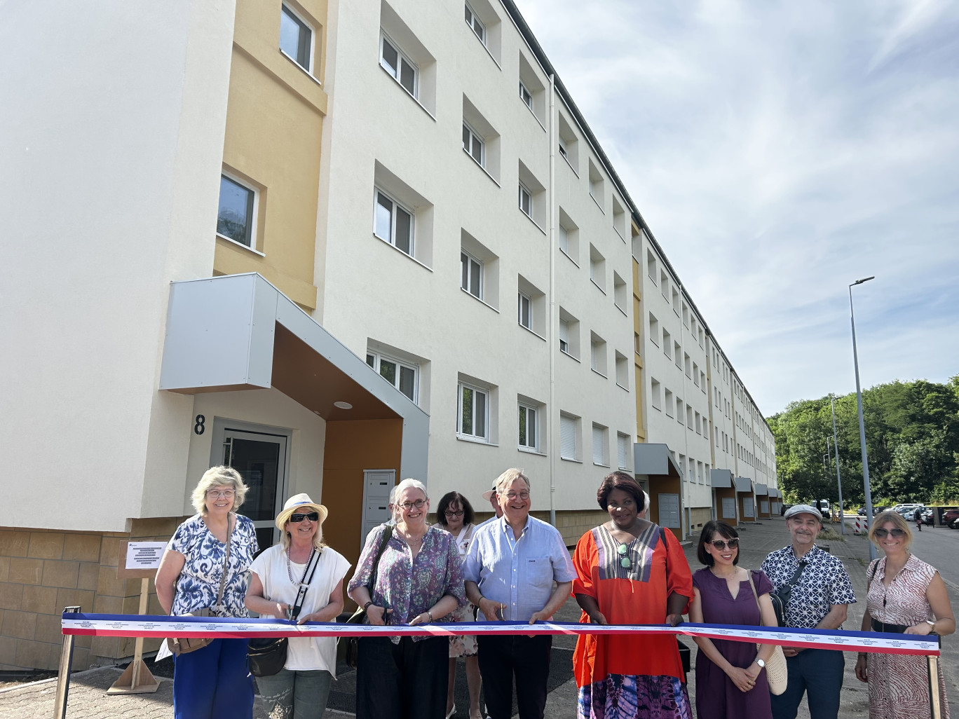 Lors de l'inauguration des travaux. © EMH.