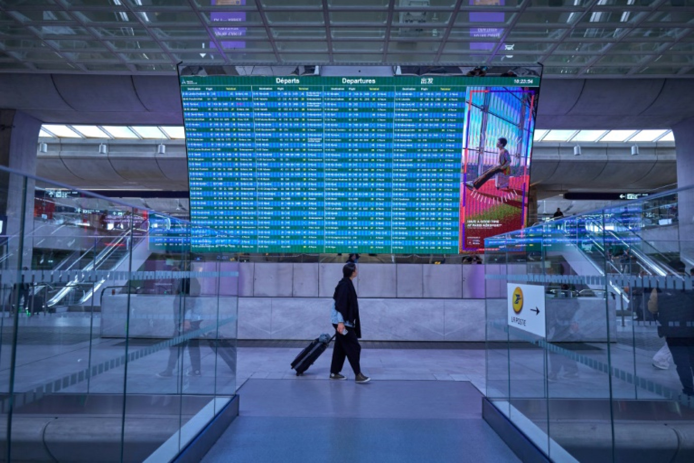 A l'aéroport Roissy Charles de Gaulle (CDG), près de Paris, le 12 mai 2025 © Kiran RIDLEY