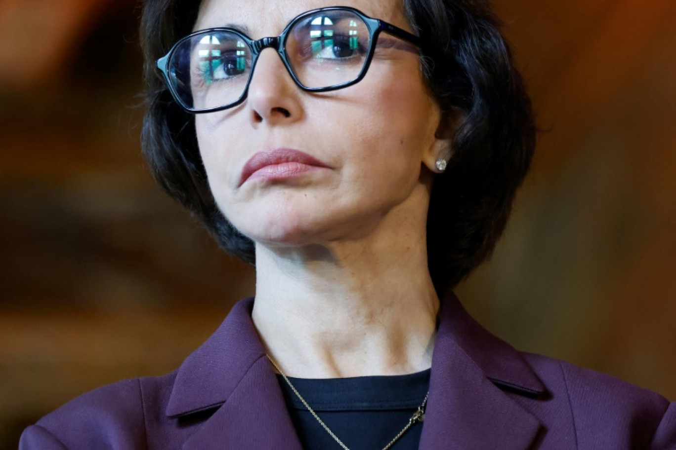 La ministre de la Culture Rachida Dati le 6 juin 2025 à Paris - Le gouvernement annonce une session extraordinaire du Parlement du 1er au 11 juillet, lors de laquelle sera notamment programmé l'examen de la réforme de l'audiovisuel public © Ludovic MARIN