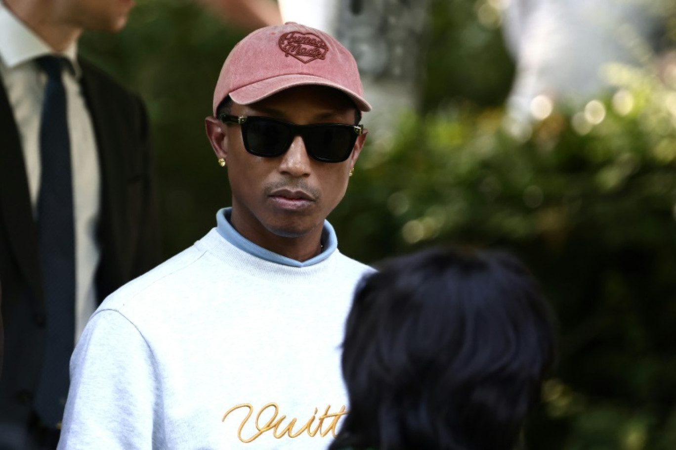 L'artiste Pharrell Williams, le 20 juin 2025 à l'Elysée, à Paris © Thibaud MORITZ