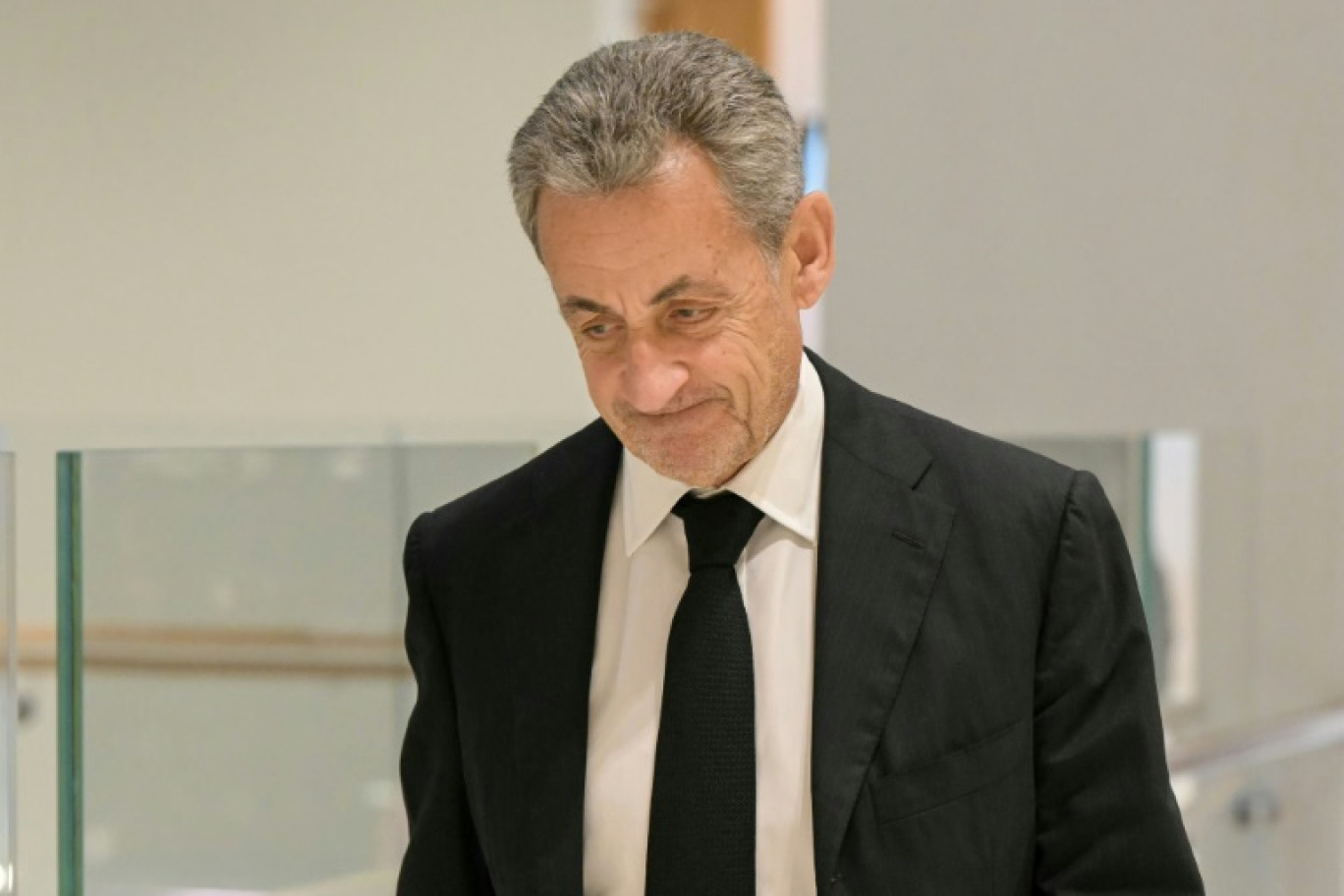 L'ancien président de la République Nicolas Sarkozy, à Paris le 20 janvier 2025 © Bertrand GUAY