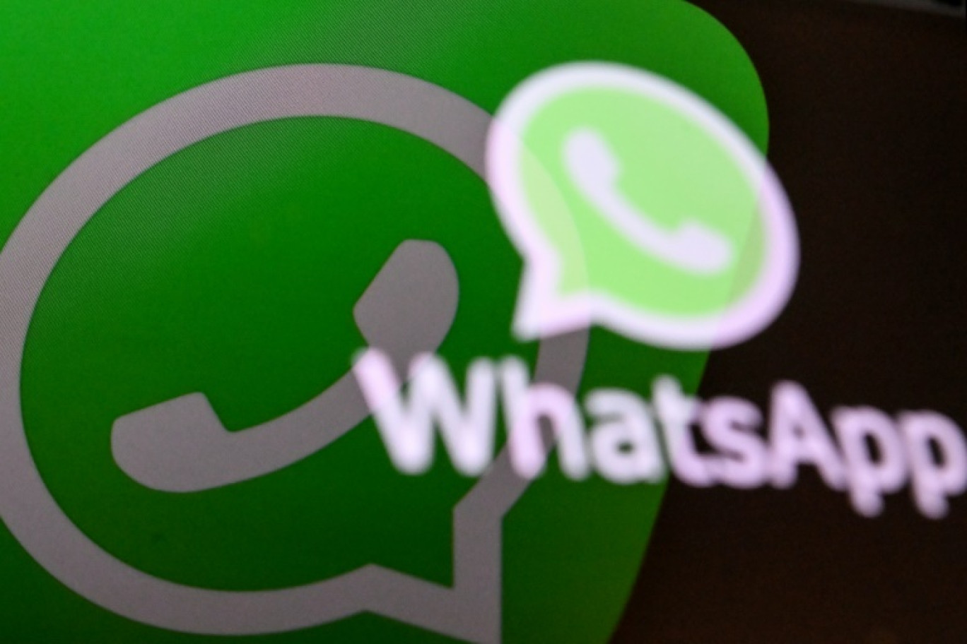 WhatsApp a annoncé lundi l'introduction prochaine de nouveaux espaces publicitaires, un tournant important pour la messagerie qui avait jusqu'ici largement échappé à la publicité © Kirill KUDRYAVTSEV