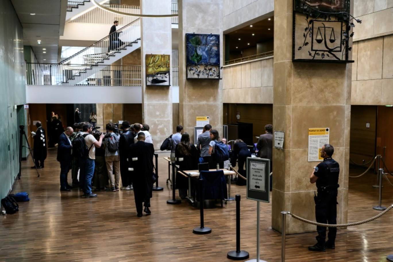 Ouverture du procès de piratage massif des donnée d'Adecco, à Lyon, le 16 juin 2025 © JEAN-PHILIPPE KSIAZEK