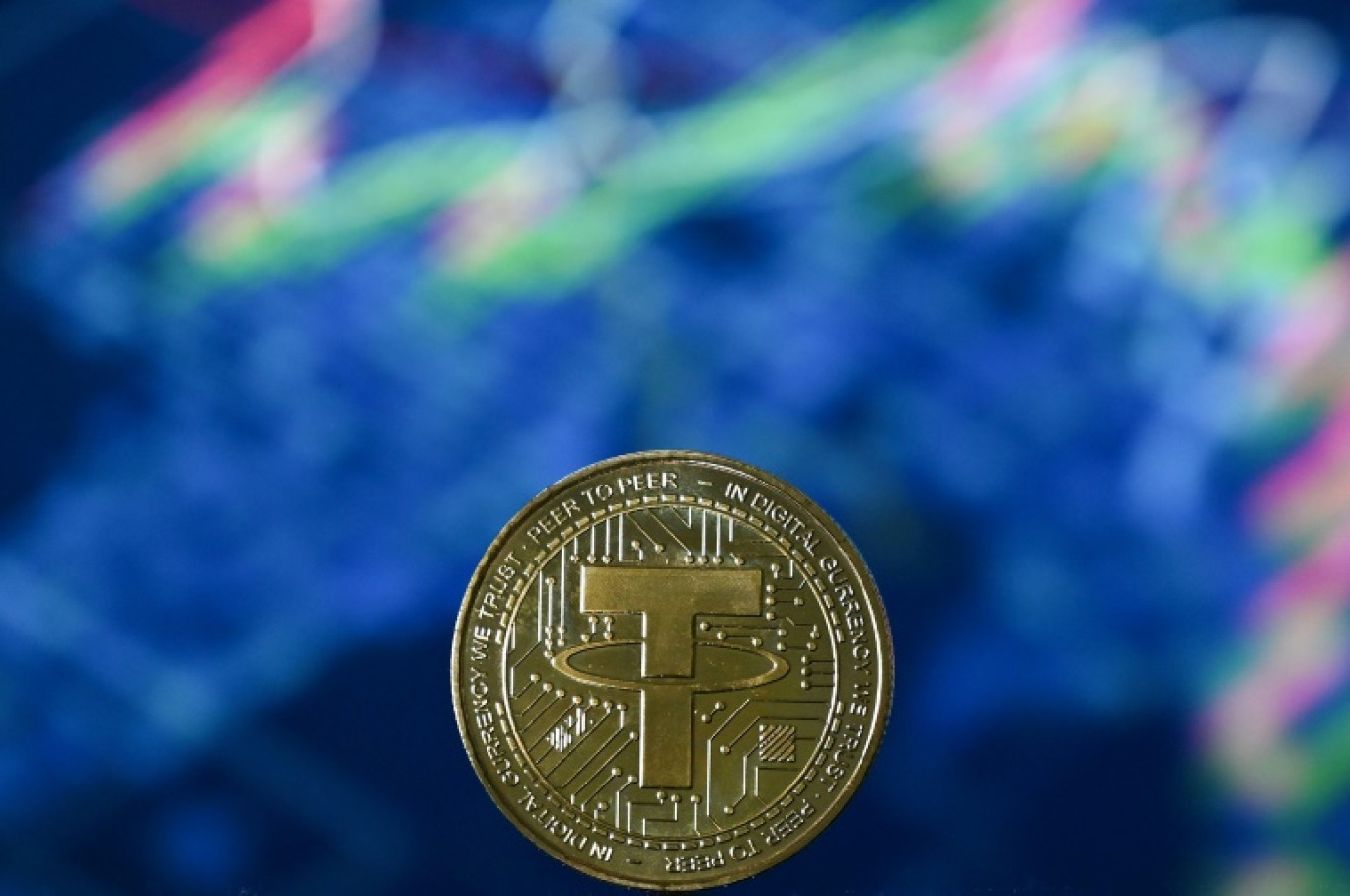 Tether est un stablecoin adossé au dollar. © Justin TALLIS