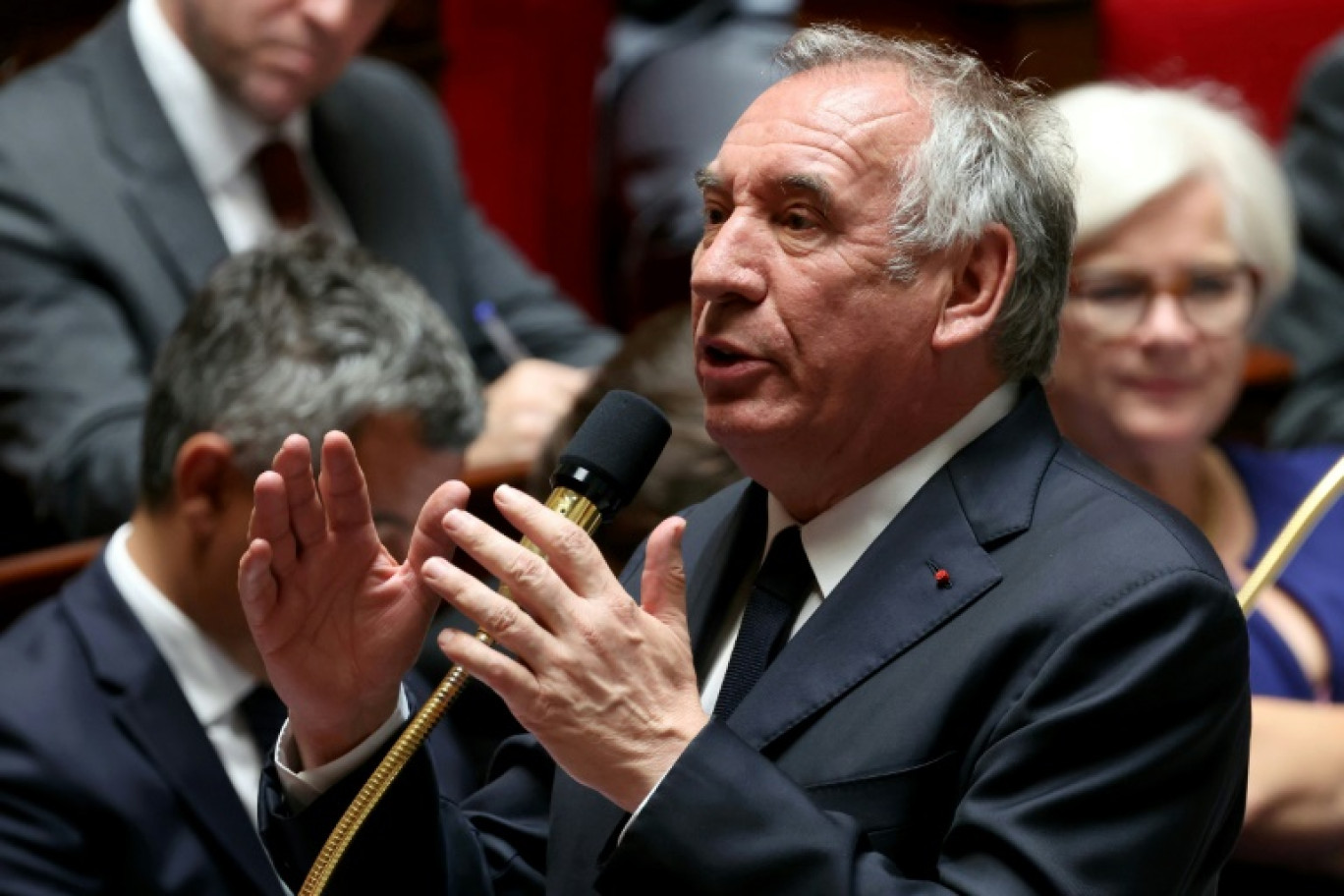 Le Premier ministre François Bayrou s'exprime le 17 juin 2022 à l'Assemblée nationale à Paris © ALAIN JOCARD