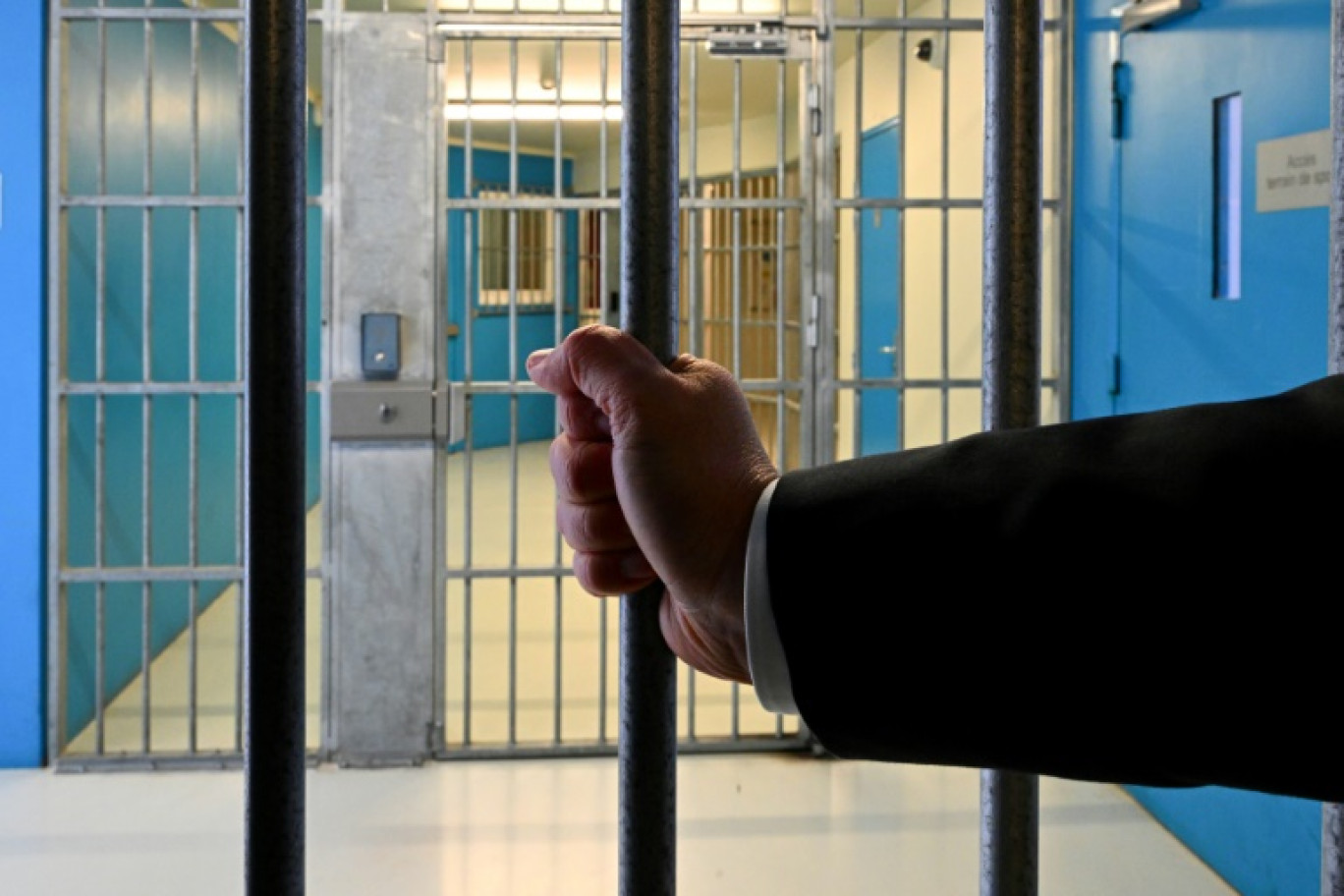 Les prisons françaises sont proches d'"un point de rupture" du fait de la surpopulation, alertent des directeurs pénitentiaires © FRANCOIS NASCIMBENI